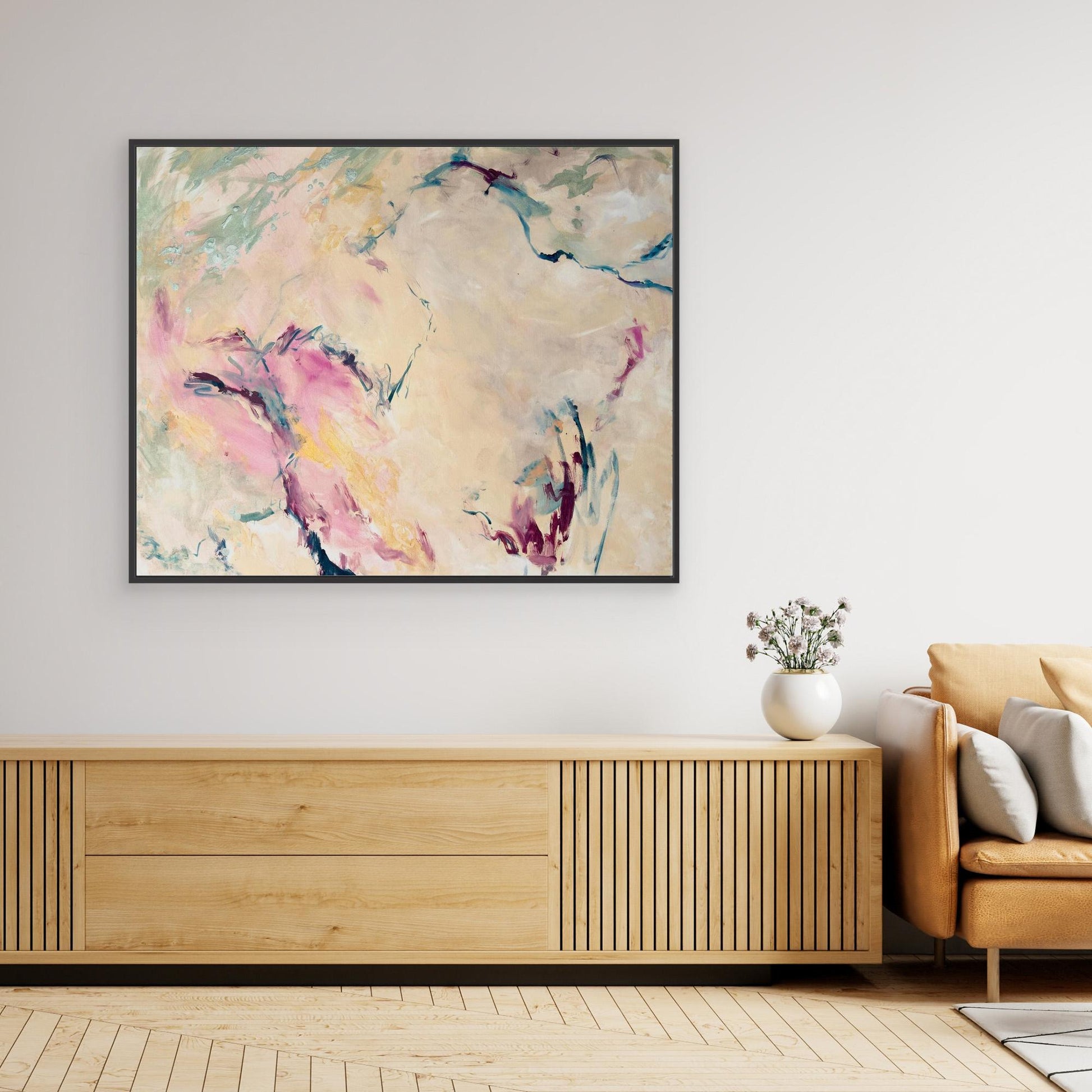 Softly - canvas print