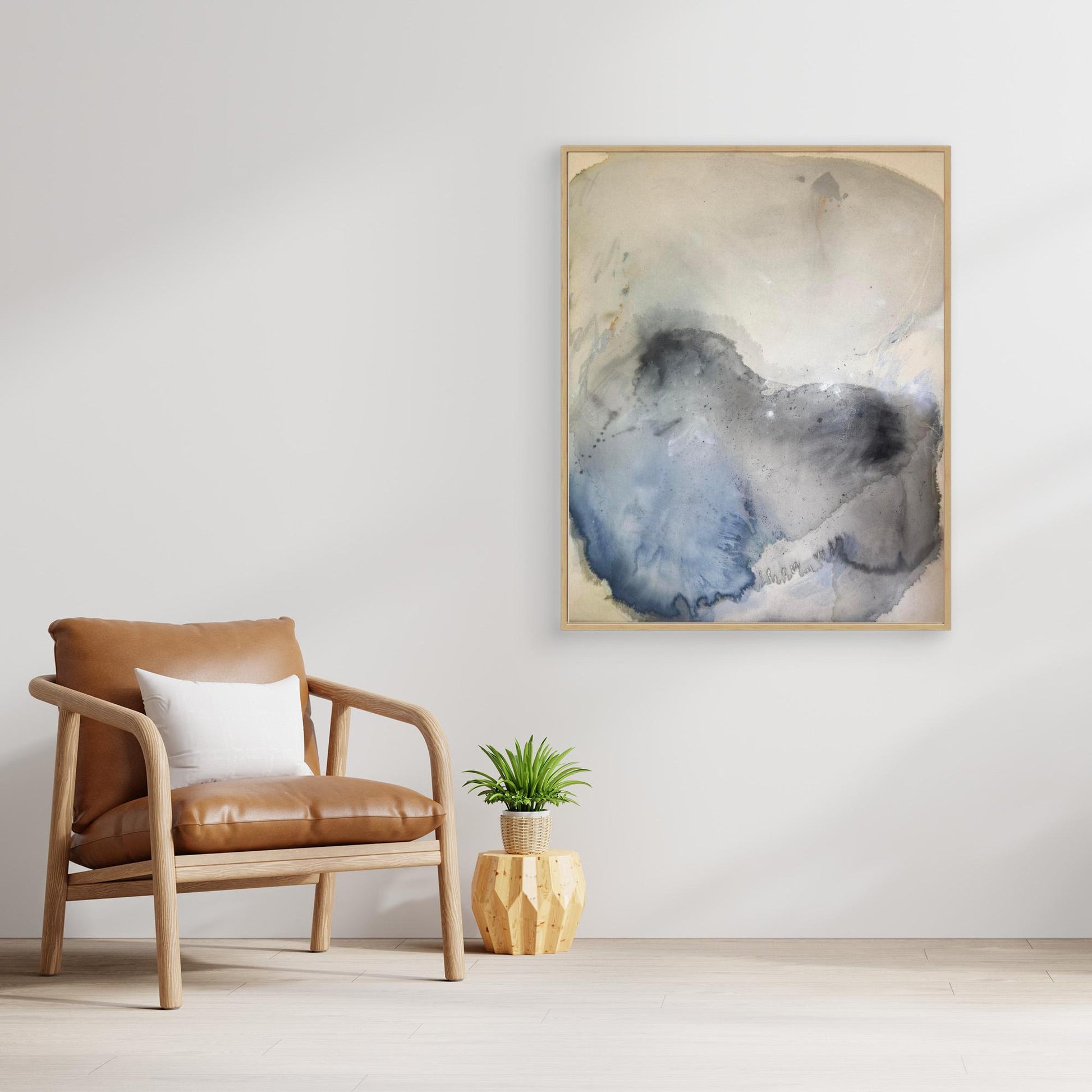 Underwater lights - canvas print