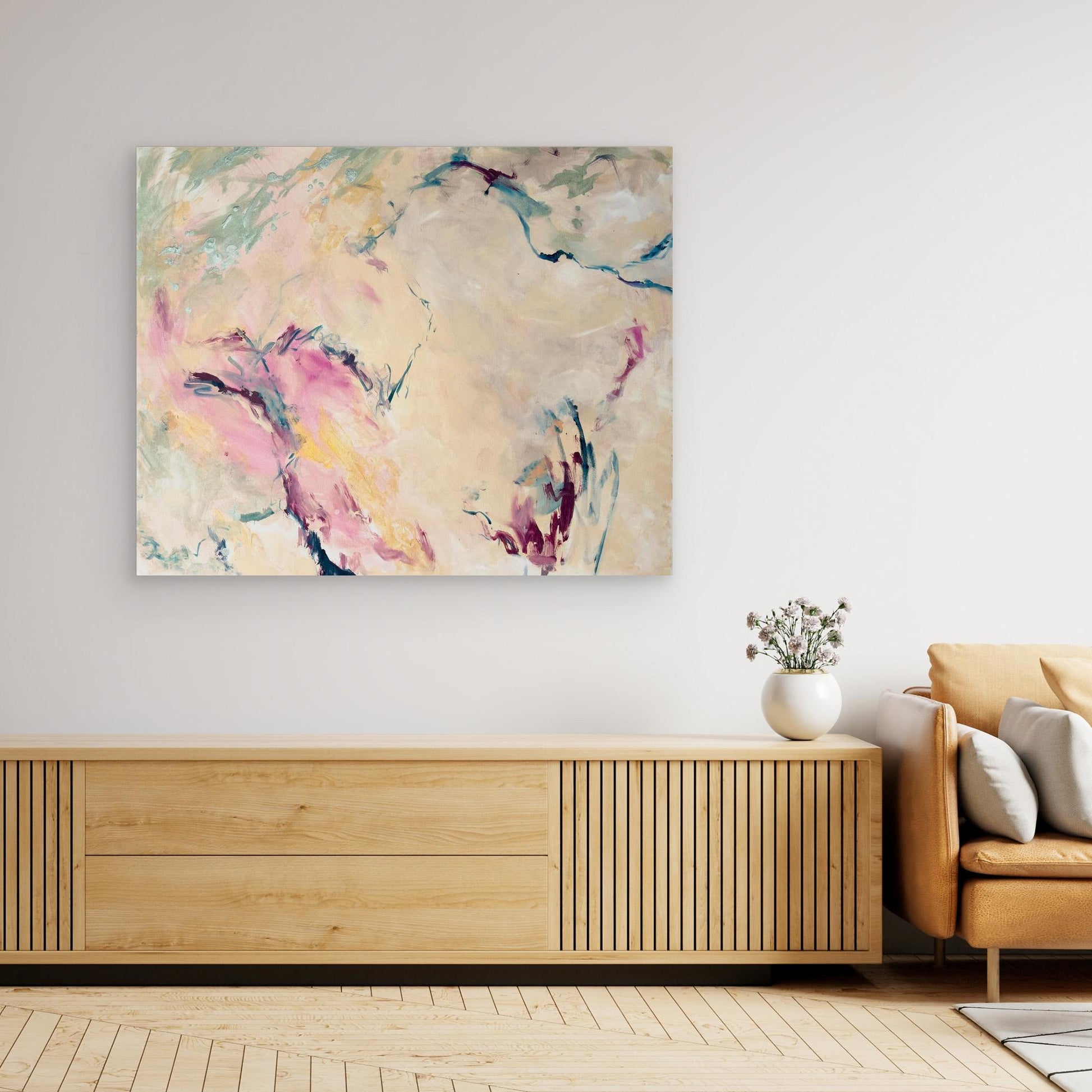 Softly - canvas print