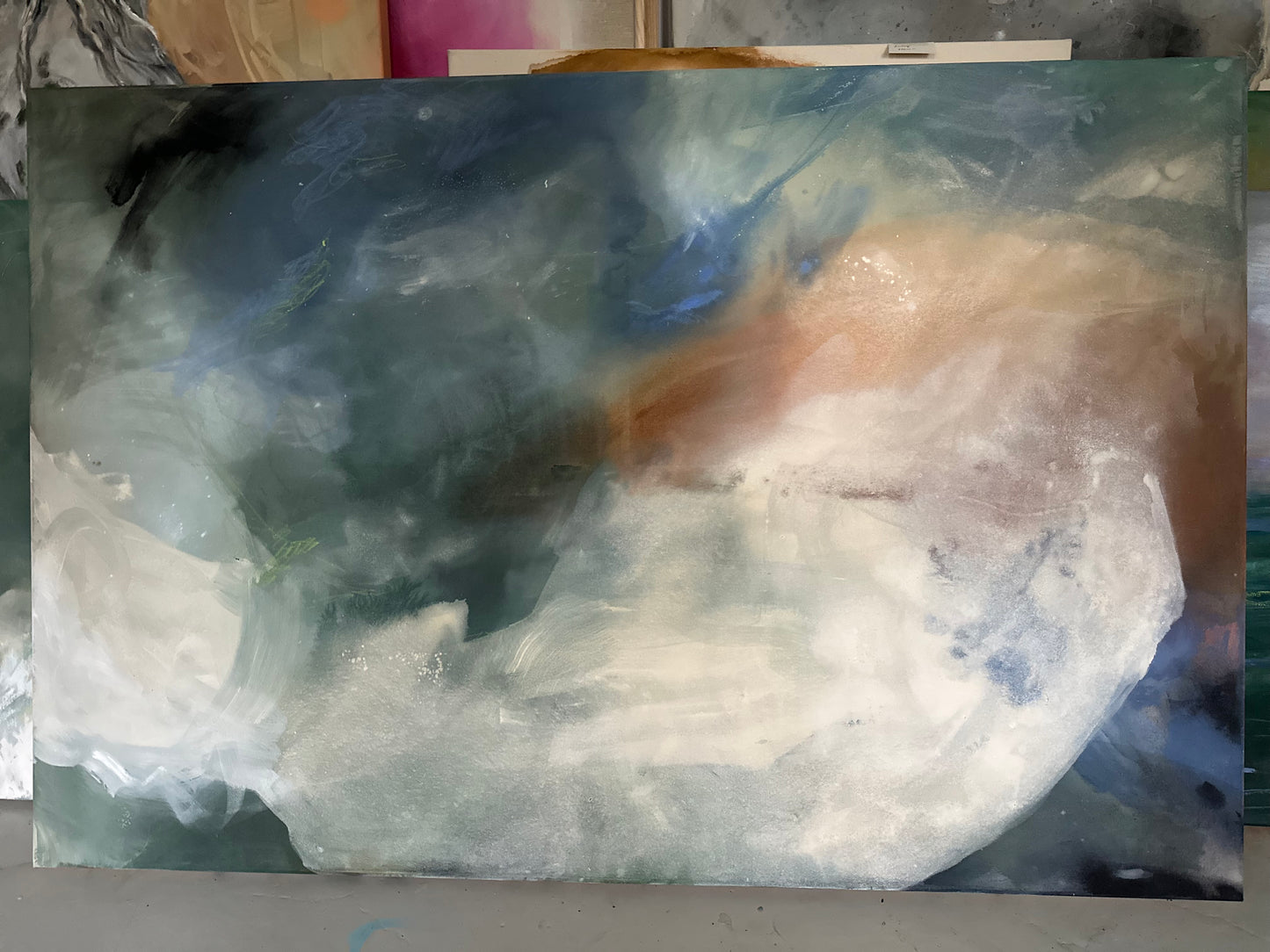 Where I begin to see the surface