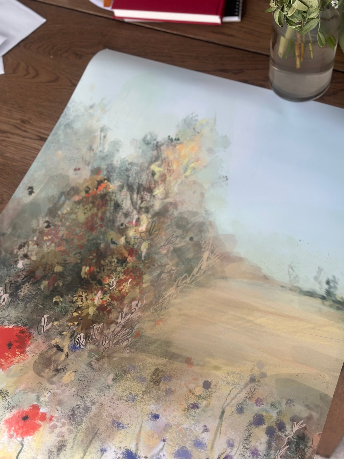 Kukkaniitty - fine art print