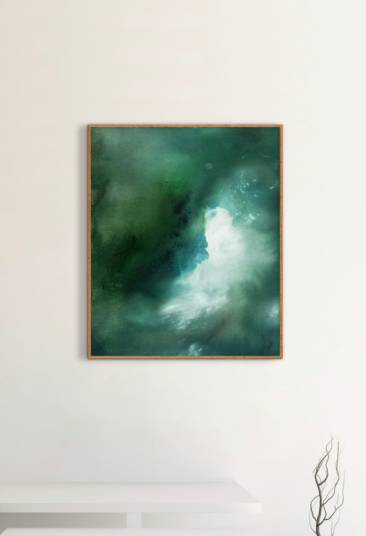 In between the green