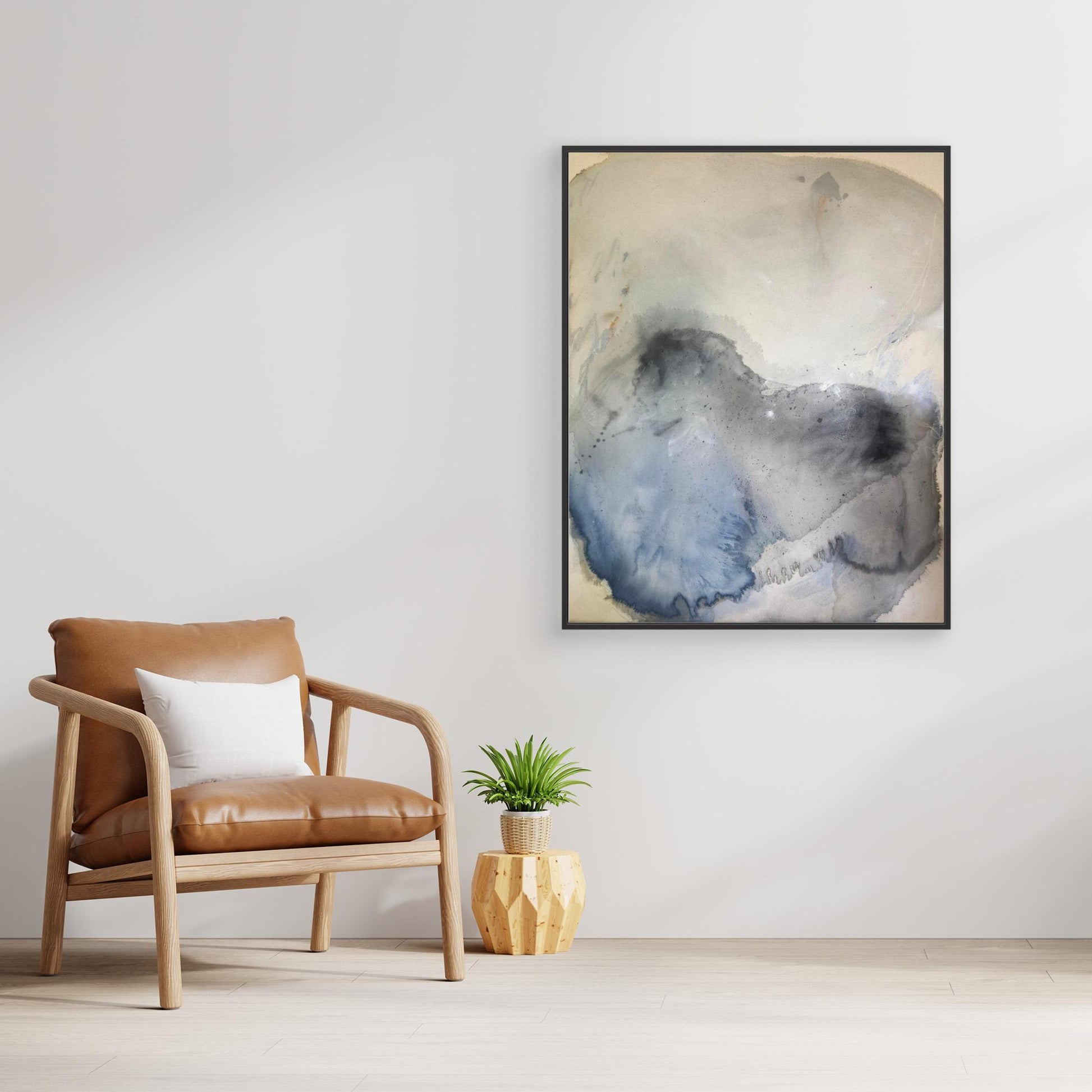 Underwater lights - canvas print