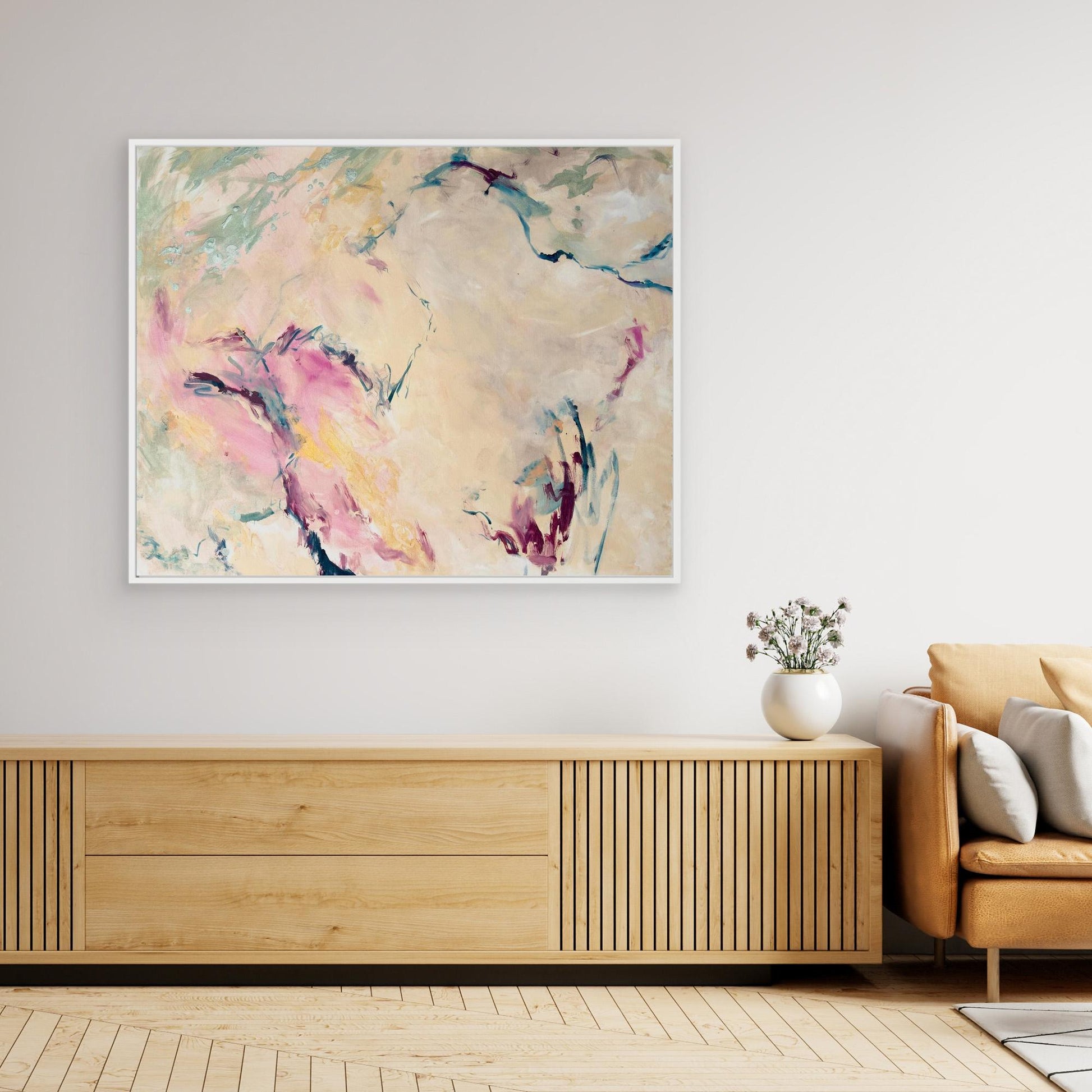 Softly - canvas print