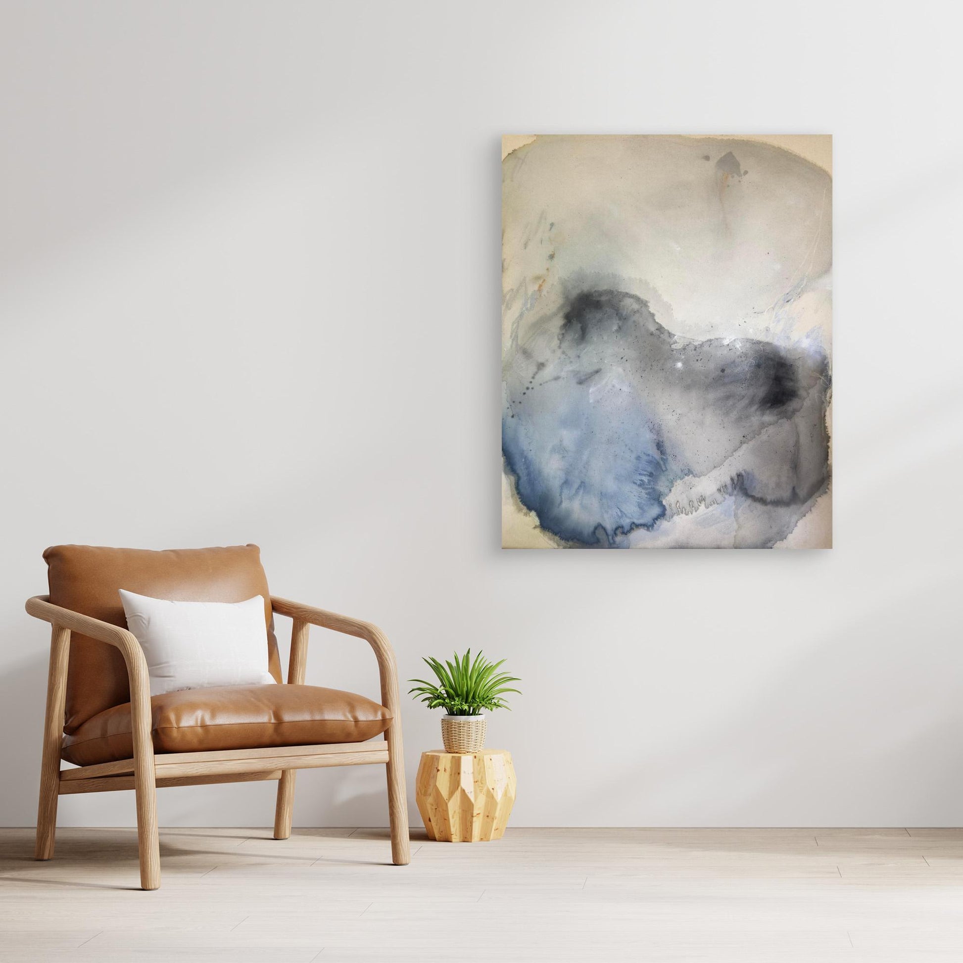 Underwater lights - canvas print