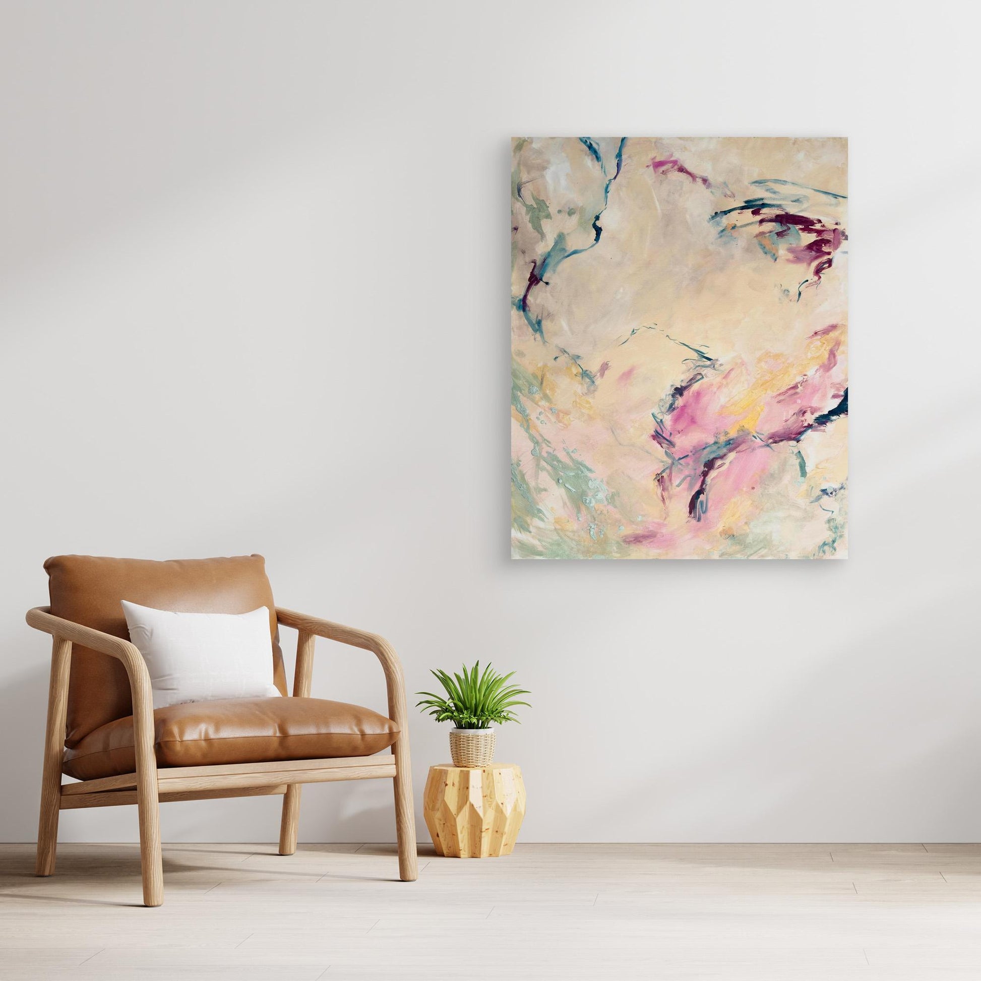 Softly - canvas print