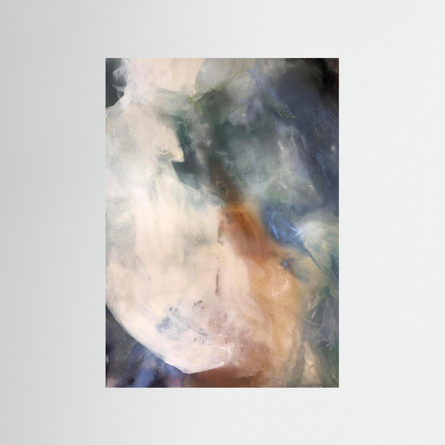 I begin to see the surface - print